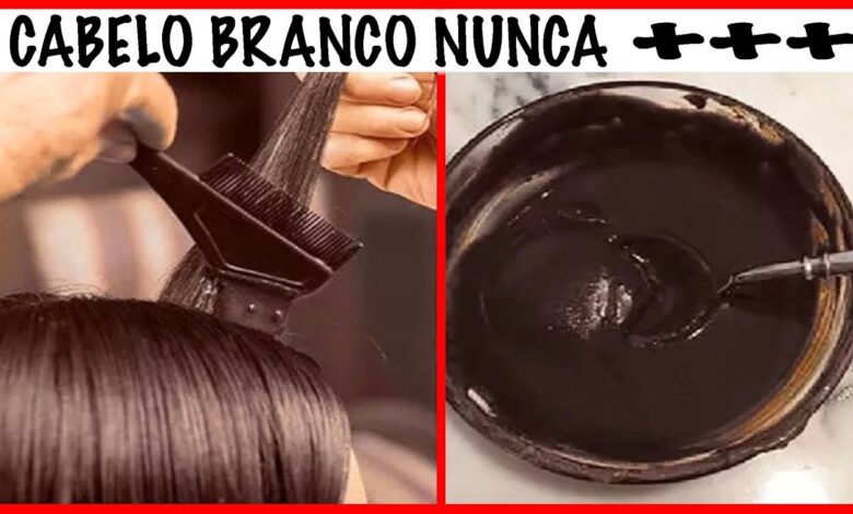 Use isso nos cabelos brancos e nunca mais use tinta!
